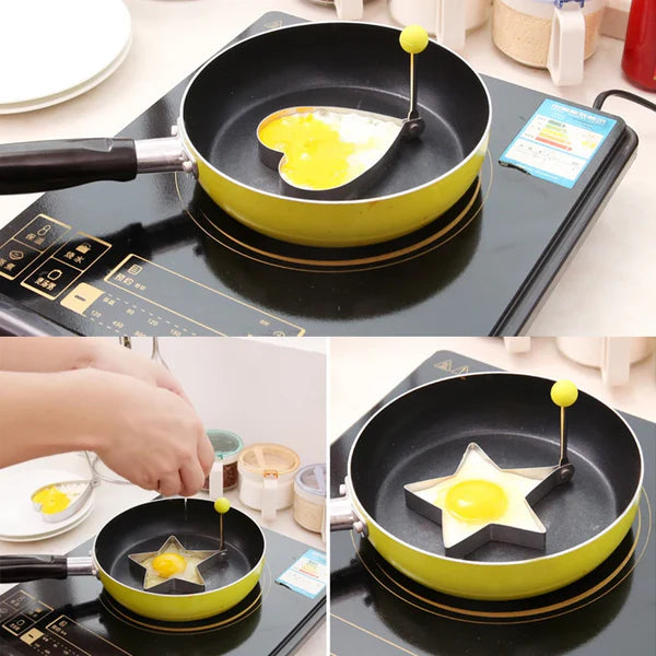 Non-stick Stainless Steel Egg Rings